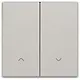 Niko 102-31006 afwerkingsset voor elektronische rolluikschakelaar light grey