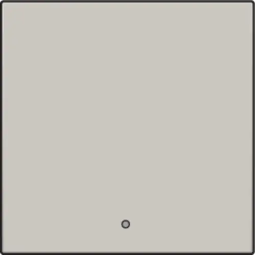 Niko 102-32002 afwerkingsset met lens voor elektronische schakelaar/dimmer light grey