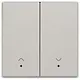 Niko 102-32006 afwerkingsset met lens voor elektronische rolluikschakelaar light grey