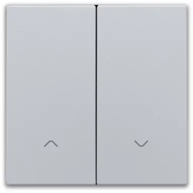 Niko 121-31006 afwerkingsset voor elektronische rolluikschakelaar sterling coated