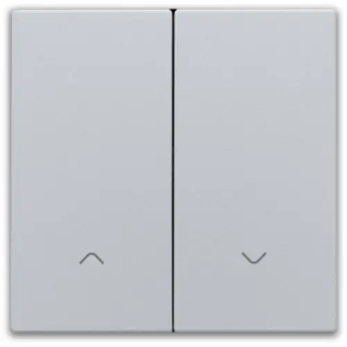 Niko 121-31006 afwerkingsset voor elektronische rolluikschakelaar sterling coated
