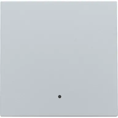 Niko 121-32002 afwerkingsset met lens voor elektronische schakelaar/dimmer sterling coated