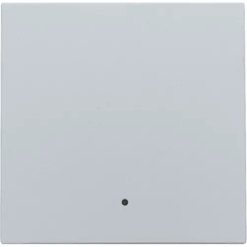 Niko 121-32002 afwerkingsset met lens voor elektronische schakelaar/dimmer sterling coated