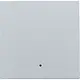 Niko 121-32002 afwerkingsset met lens voor elektronische schakelaar/dimmer sterling coated