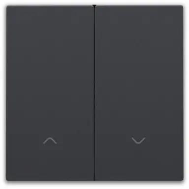 Niko 122-31006 afwerkingsset voor elektronische rolluikschakelaar anthracite coated