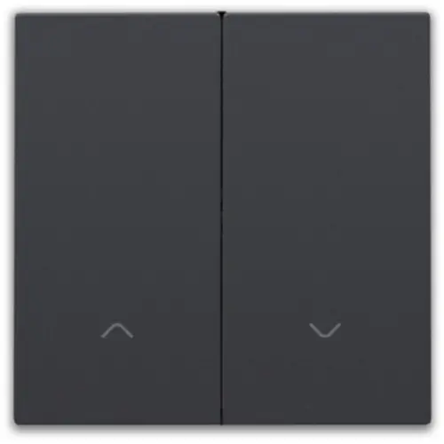 Niko 122-31006 afwerkingsset voor elektronische rolluikschakelaar anthracite coated