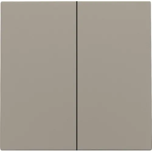 Niko 123-31004 afwerkingsset voor dubbele elektronische schakelaar bronze coated