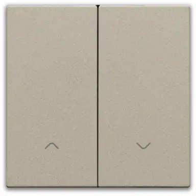 Niko 157-31006 afwerkingsset voor elektronische rolluikschakelaar champagne coated