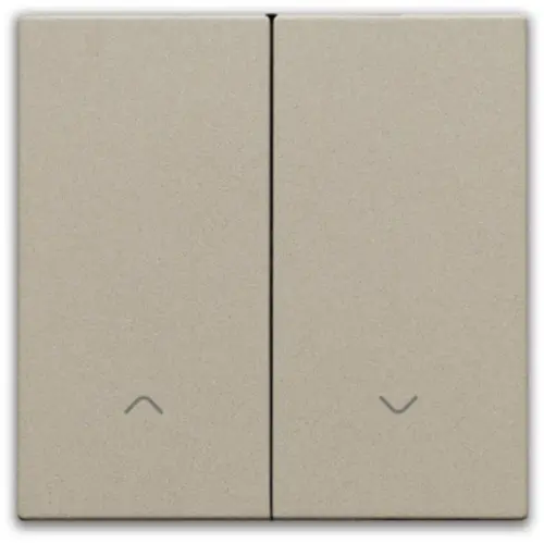 Niko 157-31006 afwerkingsset voor elektronische rolluikschakelaar champagne coated