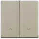 Niko 157-31006 afwerkingsset voor elektronische rolluikschakelaar champagne coated