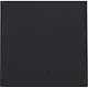 Niko 161-32002 afwerkingsset met lens voor elektronische schakelaar/dimmer black coated