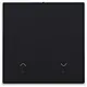Niko 161-32006 afwerkingsset met lens voor elektronische rolluikschakelaar black coated