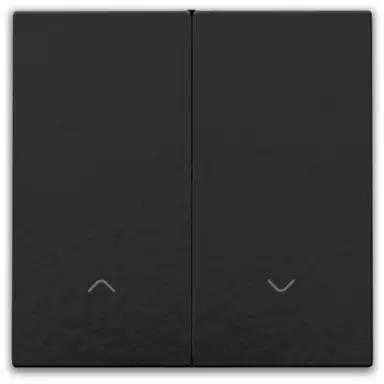 Niko 200-31006 afwerkingsset voor elektronische rolluikschakelaar piano black coated