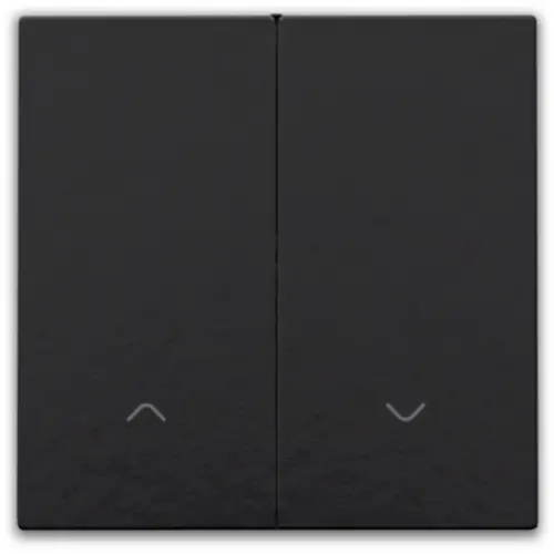 Niko 200-31006 afwerkingsset voor elektronische rolluikschakelaar piano black coated