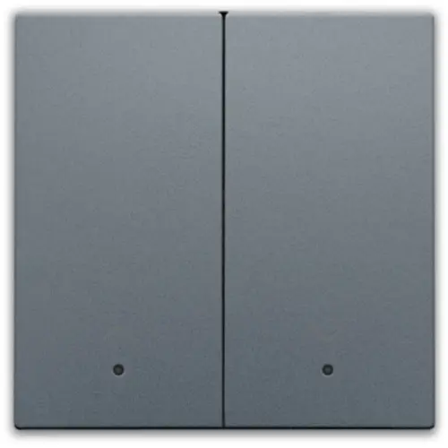 Niko 220-32006 afwerkingsset met lens voor elektronische rolluikschakelaar blue grey coated