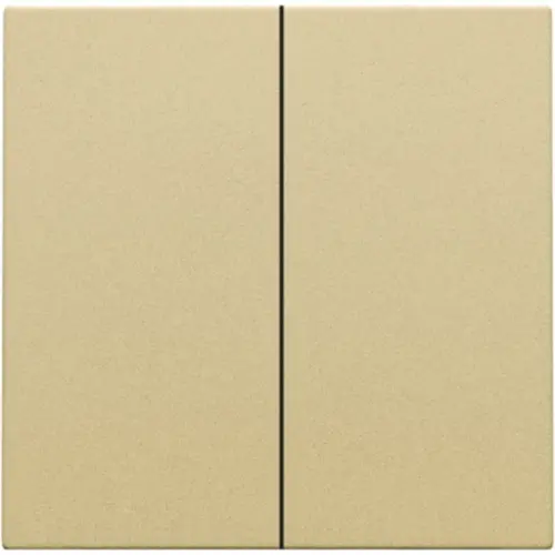 Niko 221-31004 afwerkingsset voor dubbele elektronische schakelaar gold coated