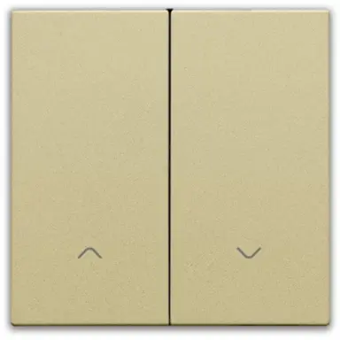 Niko 221-31006 afwerkingsset voor elektronische rolluikschakelaar gold coated