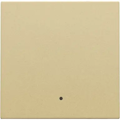 Niko 221-32002 afwerkingsset met lens voor elektronische schakelaar/dimmer gold coated