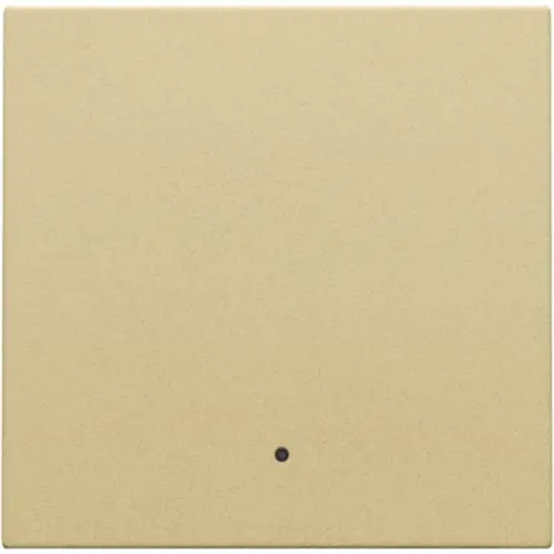 Niko 221-32002 afwerkingsset met lens voor elektronische schakelaar/dimmer gold coated