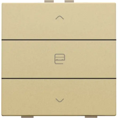 Niko 221-51033 jaloeziebediening 1-voudig voor Niko Home Control gold coated