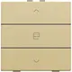 Niko 221-51033 jaloeziebediening 1-voudig voor Niko Home Control gold coated