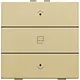 Niko 221-52033 jaloeziebediening 1-voudig met LED voor Niko Home Control gold coated