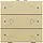 Niko 221-52046 dimbediening 2-voudig met LED en symbool voor Niko Home Control gold coated
