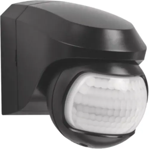 Niko 351-03165 opbouw bewegingsmelder IP44 230 V 11 meter 200 graden zwart