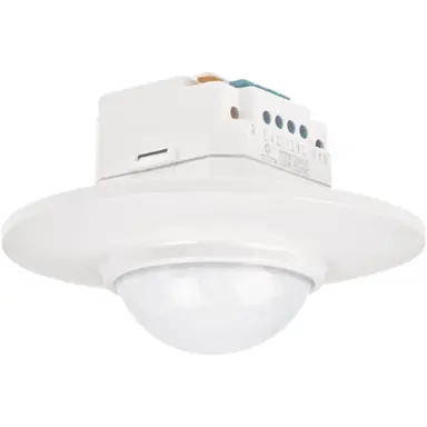 Niko 351-25340 ronde inbouw bewegingsmelder 230 V 14 meter 360 graden wit