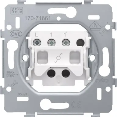 Niko 170-71661 wisselschakelaar 16A schroefklem