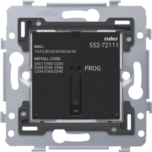 Niko 552-72111 Zigbee geconnecteerde schakelaar 1-voudig