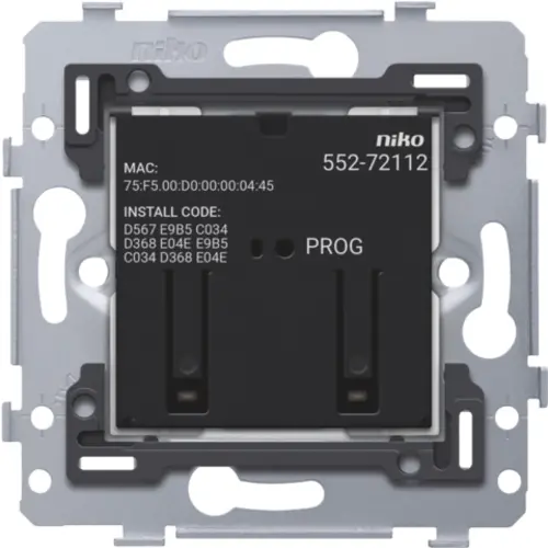 Niko 552-72112 Zigbee geconnecteerde schakelaar 2-voudig