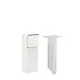 Niko 701-36815 Hydro tuinpaal met grondpin en 1-voudige wandcontactdoos randaarde wit