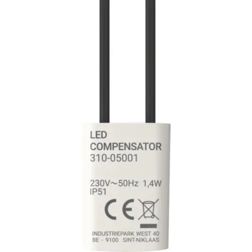 Niko 310-05001 LED-compensator voor dimmers