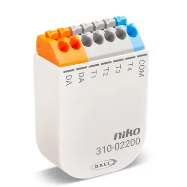 Niko 310-02200 dali-2-drukknopinterface met v