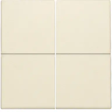 Niko 100-31008 afwerkingsset voor viervoudige schakelaar cream