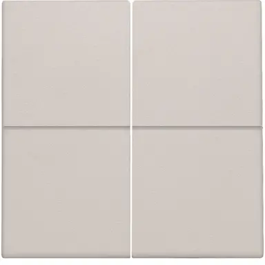 Niko 102-31008 afwerkingsset voor viervoudige schakelaar light grey