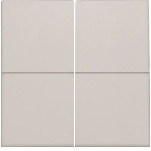 Niko 102-31008 afwerkingsset voor viervoudige schakelaar light grey