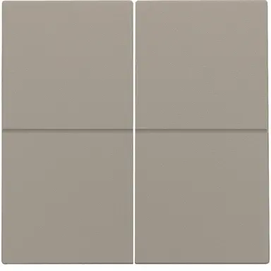 Niko 123-31008 afwerkingsset voor viervoudige schakelaar bronze coated