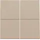 Niko 157-31008 afwerkingsset voor viervoudige schakelaar champagne coated