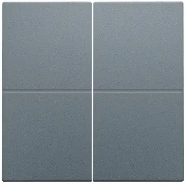 Niko 220-31008 afwerkingsset voor viervoudige schakelaar blue grey coated