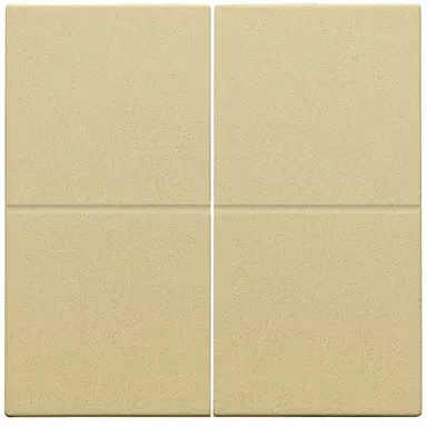 Niko 221-31008 afwerkingsset voor viervoudige schakelaar gold coated