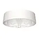 Niko 390-34103 opbouwdoos voor m34lr wit