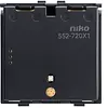 Niko 552-72011 Zigbee draadloze enkelvoudige schakelaar zonder sokkel met batterij