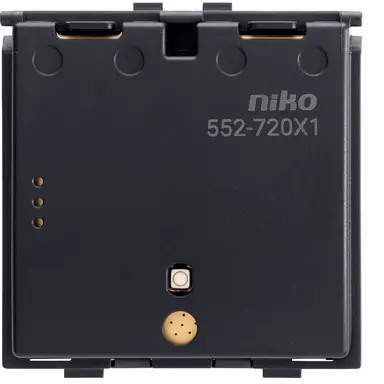 Niko 552-72011 Zigbee draadloze enkelvoudige schakelaar zonder sokkel met batterij
