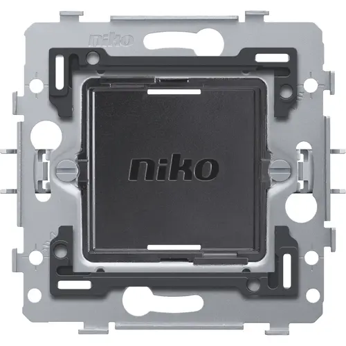 Niko 552-72030 metalen sokkel voor draadloze schakelaar met batterij 71x71mm