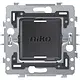 Niko 552-72030 metalen sokkel voor draadloze schakelaar met batterij 71x71mm