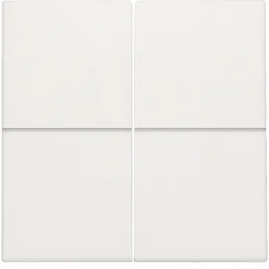 Niko 101-31008 afwerkingsset voor viervoudige schakelaar white