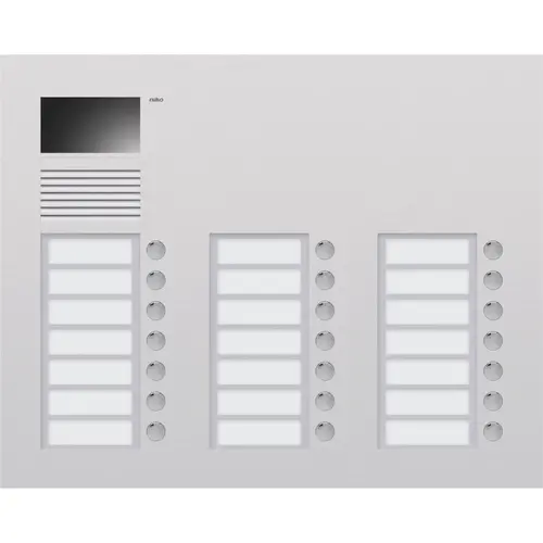 Niko 10-321 inbouwbuitenpost met 21 bellen