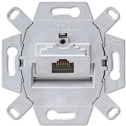 JUNG UAE 8 UPOK6 RJ45 data wandcontactdoos CAT6A 1-voudig